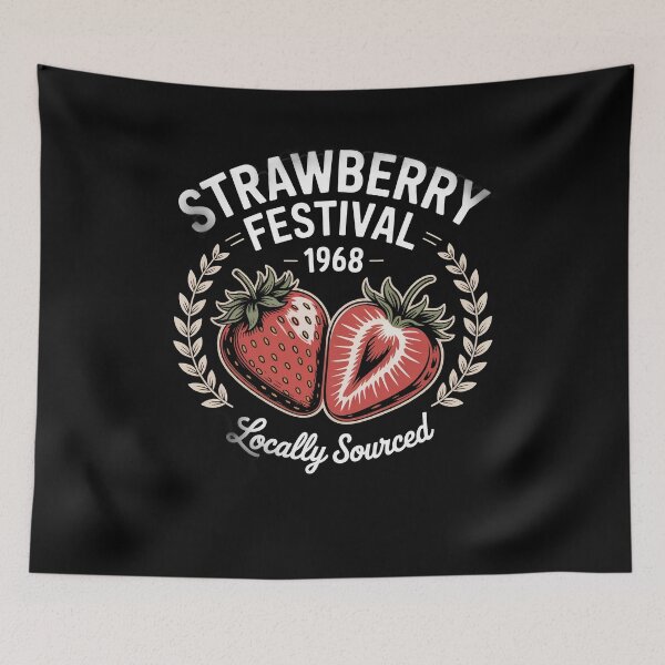 Item preview, Strawberry Festival 1968 Locally Sourced Summer Vibes designed and sold by Dressed For  Duty.