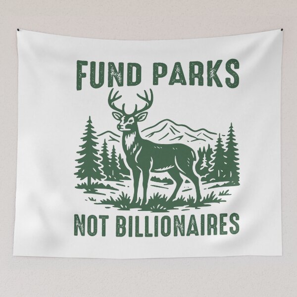 Artikelvorschau, Kopie von „Fonds: Parks statt Milliardäre“ – Park Ranger entworfen und verkauft von gunaone-design.