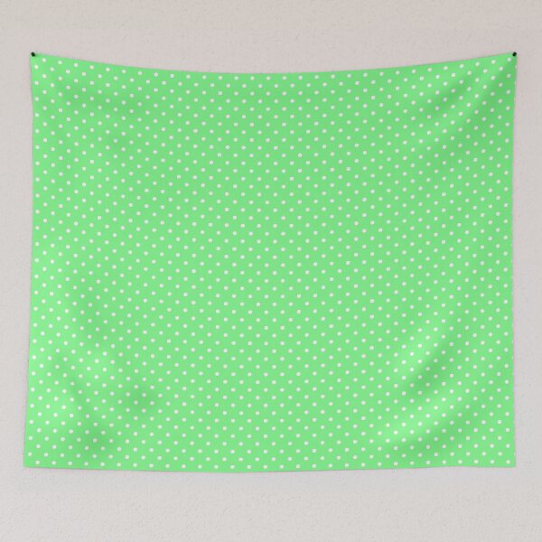 Item preview, Soft Neon Green Polka Dot Phone Case Aesthetic Gift for Her, Cute Green Polka Dot Blanket Cozy Cottagecore Home Decor Gift, Soft Neon Green Polka Dot Journal Graduation Gift for Girls designed and sold by VivaFy.