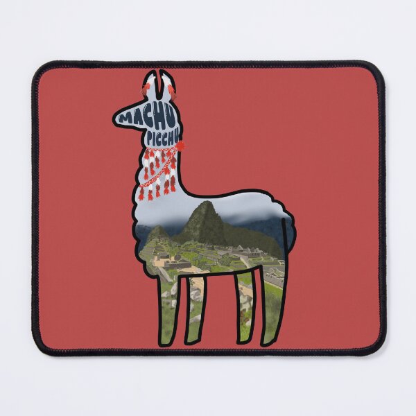 Item preview, Machu Picchu Decorated Llama Silhouette designed and sold by Holly Krill.