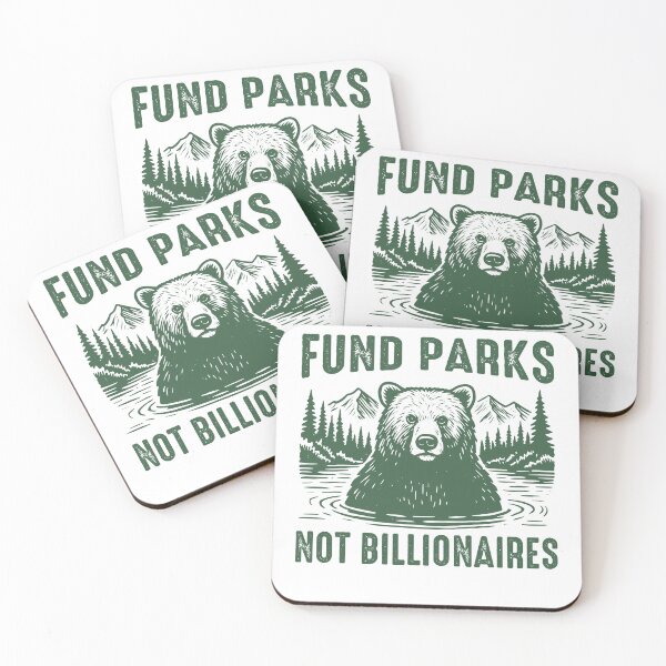 Item preview, Fund Parks Not Billionaires designed and sold by gunaone-design.