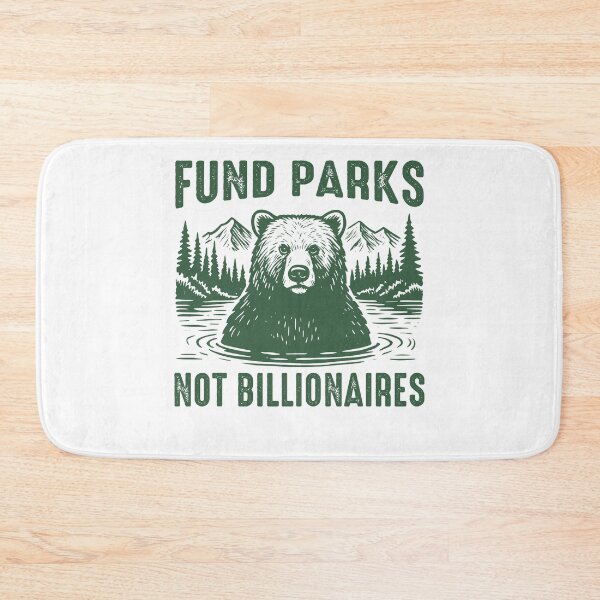 Item preview, Fund Parks Not Billionaires designed and sold by gunaone-design.