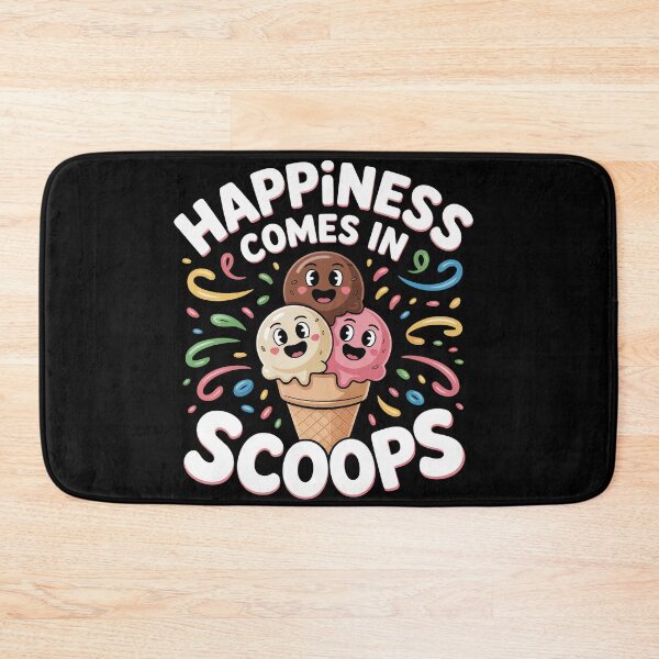 Item preview, Cute Ice Cream Lover Happiness Comes in Scoops designed and sold by Dressed For  Duty.