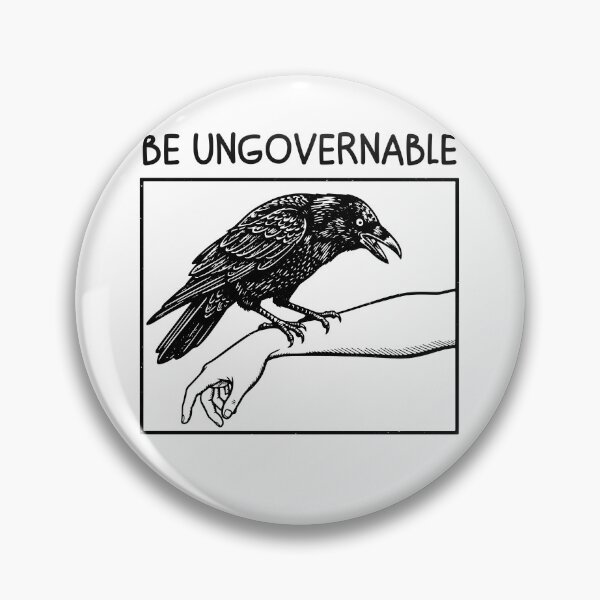 Item preview, Be Ungovernable Crow Bite Hand designed and sold by gunaone-design.