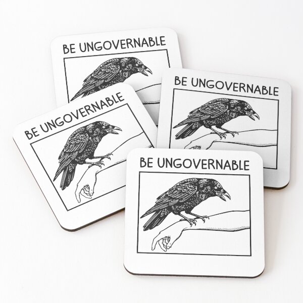Item preview, Be Ungovernable Crow Bite Hand designed and sold by gunaone-design.