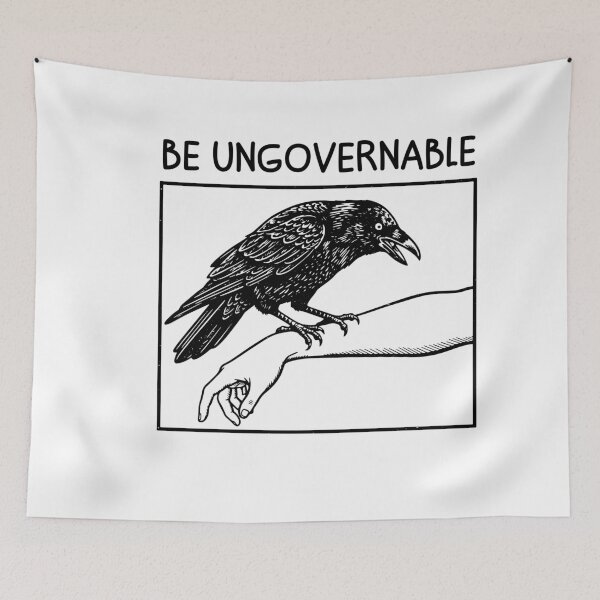 Item preview, Be Ungovernable Crow Bite Hand designed and sold by gunaone-design.