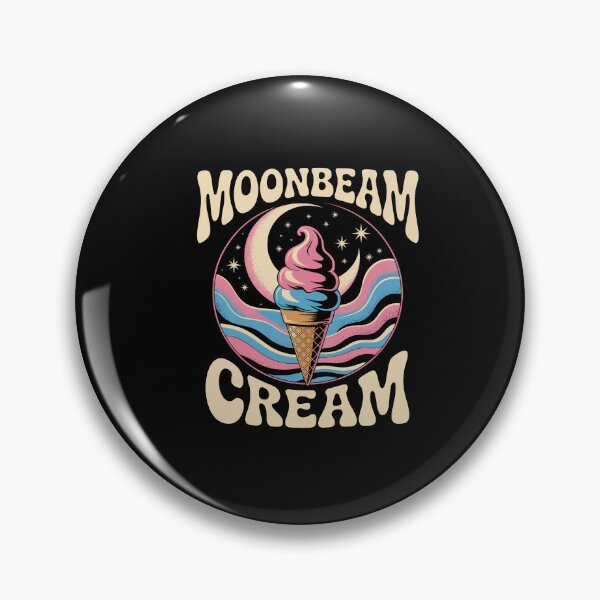 Item preview, Moonbeam Ice Cream Retro Dessert Lovers designed and sold by Dressed For  Duty.