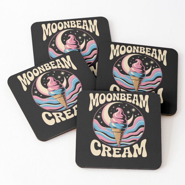Item preview, Moonbeam Ice Cream Retro Dessert Lovers designed and sold by Dressed For  Duty.