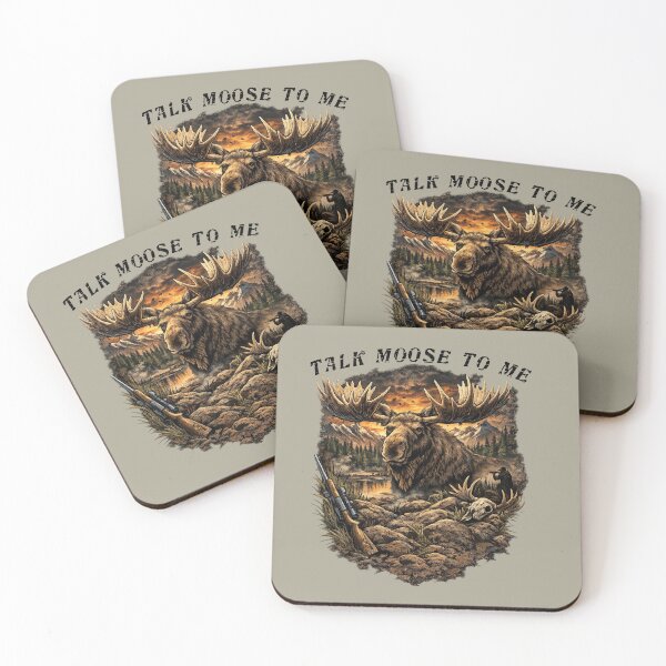 Item preview, Talk Moose To Me - Hunting designed and sold by Capturetees.