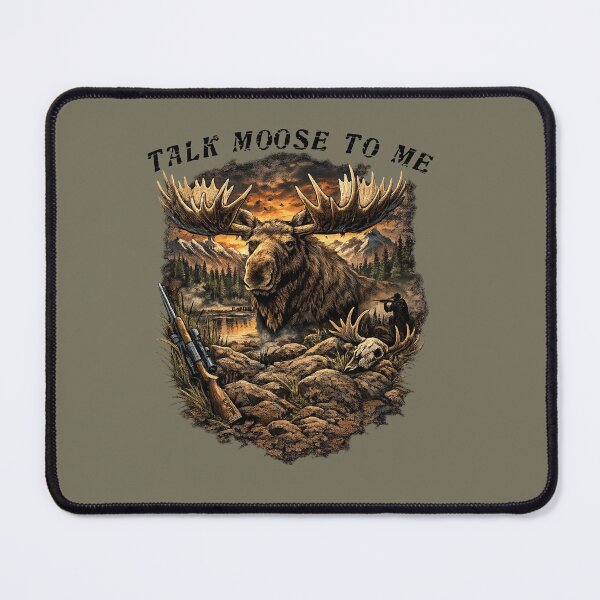 Item preview, Talk Moose To Me - Hunting designed and sold by Capturetees.