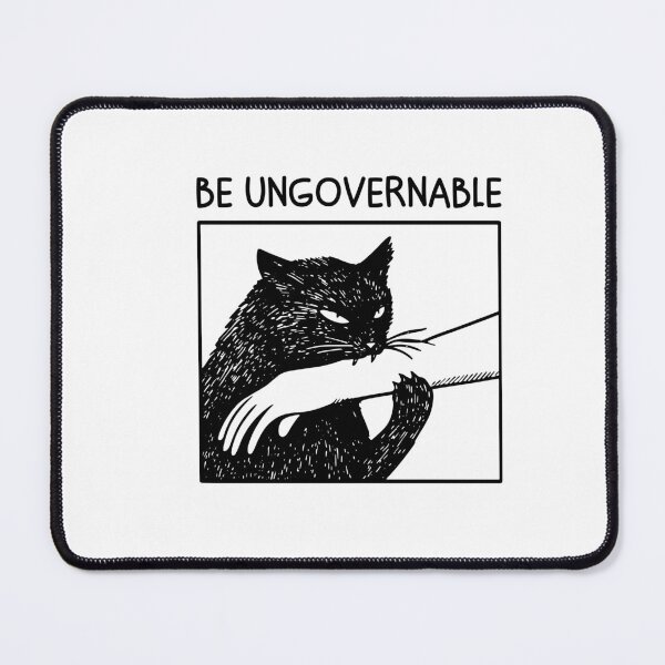 Item preview, Be Ungovernable Black Cat Bite Hand designed and sold by gunaone-design.