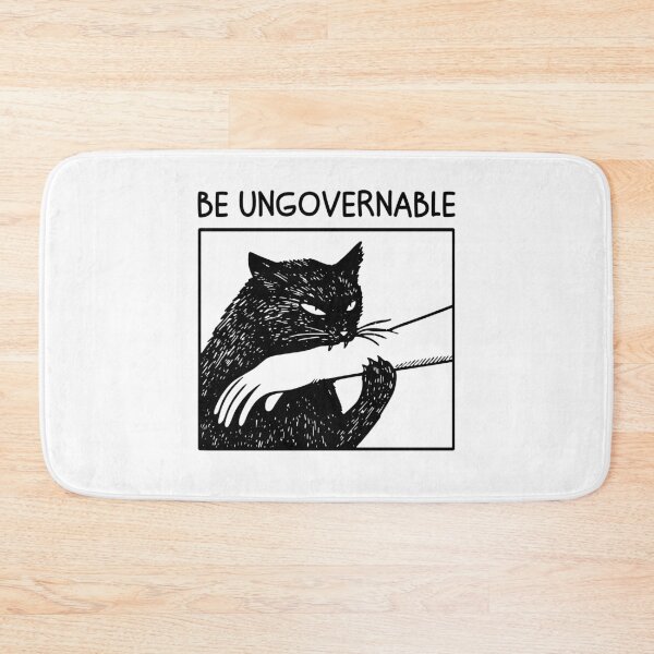 Item preview, Be Ungovernable Black Cat Bite Hand designed and sold by gunaone-design.