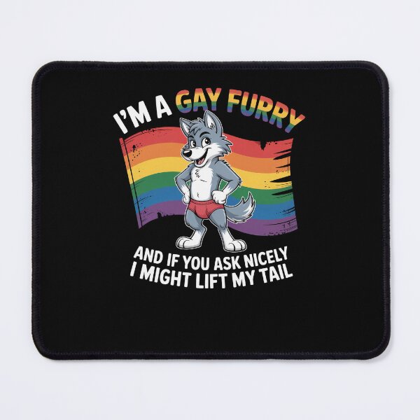 Item preview, I'm A Gay Furry Pride Month Gay LGBTQ Rainbow Fox designed and sold by Dressed For Duty.