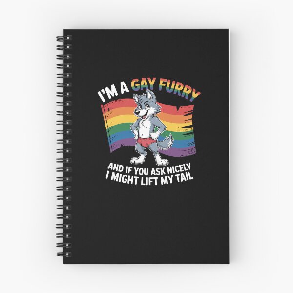 Item preview, I'm A Gay Furry Pride Month Gay LGBTQ Rainbow Fox designed and sold by Dressed For  Duty.