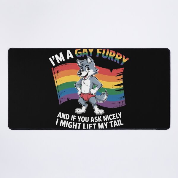 Item preview, I'm A Gay Furry Pride Month Gay LGBTQ Rainbow Fox designed and sold by Dressed For Duty.