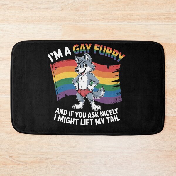 Item preview, I'm A Gay Furry Pride Month Gay LGBTQ Rainbow Fox designed and sold by Dressed For  Duty.