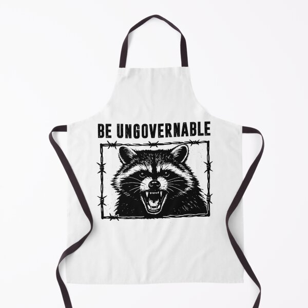 Item preview, Be Ungovernable Angry Raccoon designed and sold by gunaone-design.