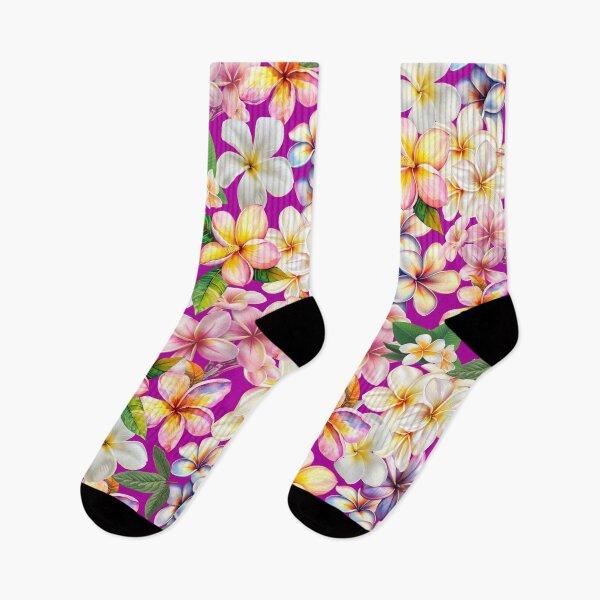 Item preview, Frangipanis Purple designed and sold by ppddesigns.