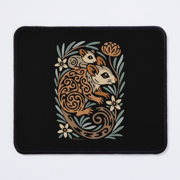 Item preview, Mother Possum & Baby – Tribal Aussie Wildlife Art designed and sold by LMIdesigns.