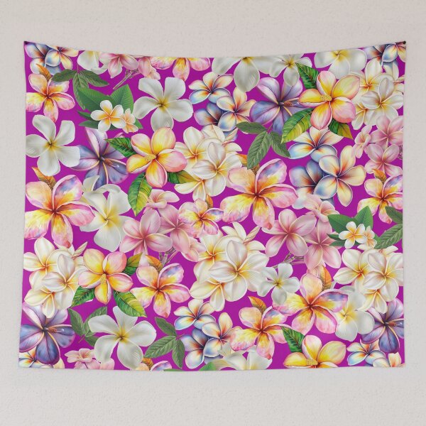 Item preview, Frangipanis Purple designed and sold by ppddesigns.