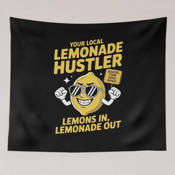 Item preview, Your Local Lemonade Hustler Funny Lemon Stand Boss designed and sold by Dressed For  Duty.