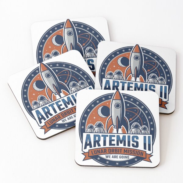 Item preview, Artemis II Lunar Orbit Mission Logo - NASA Space Exploration  designed and sold by RedVista.