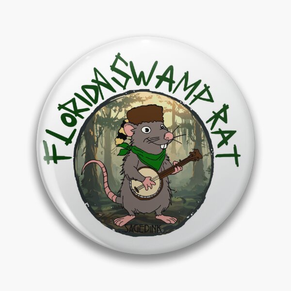 Item preview, Florida swamp rat designed and sold by Saged-ink.