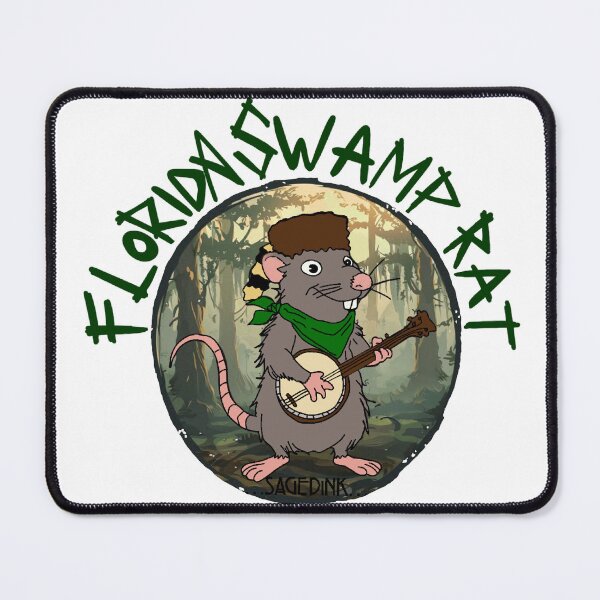 Item preview, Florida swamp rat designed and sold by Saged-ink.
