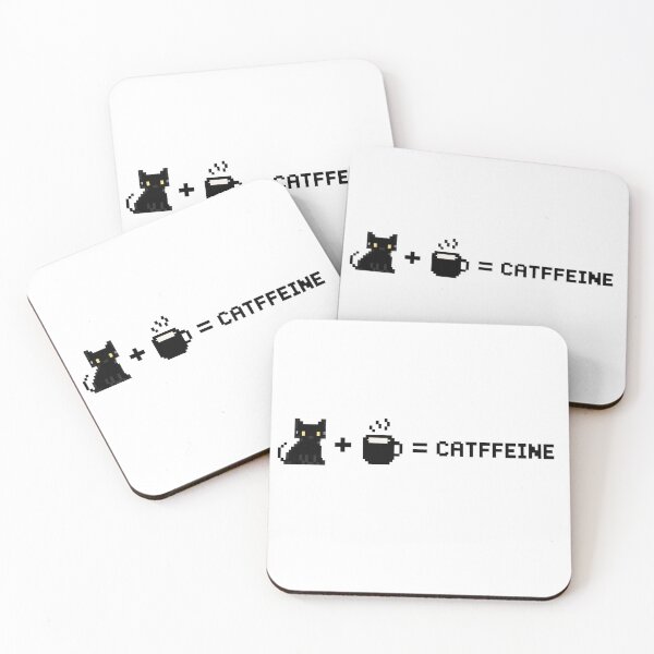 Item preview, Catffeine Pixel Power designed and sold by wingoo22.