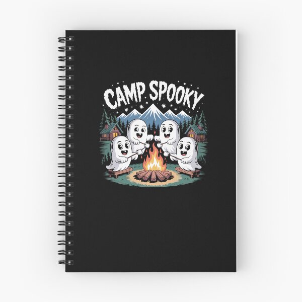 Item preview, Camp Spooky Summerween Summer Halloween Cute Ghost designed and sold by Dressed For  Duty.