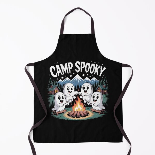 Item preview, Camp Spooky Summerween Summer Halloween Cute Ghost designed and sold by Dressed For  Duty.