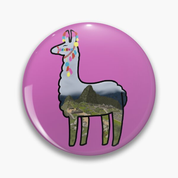 Item preview, Colorful Peru Llama Silhouette designed and sold by Holly Krill.