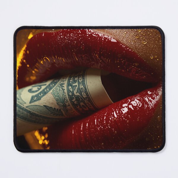 Item preview, Luxury Money Lips Gold Aesthetic Vice Society designed and sold by Vice Society.