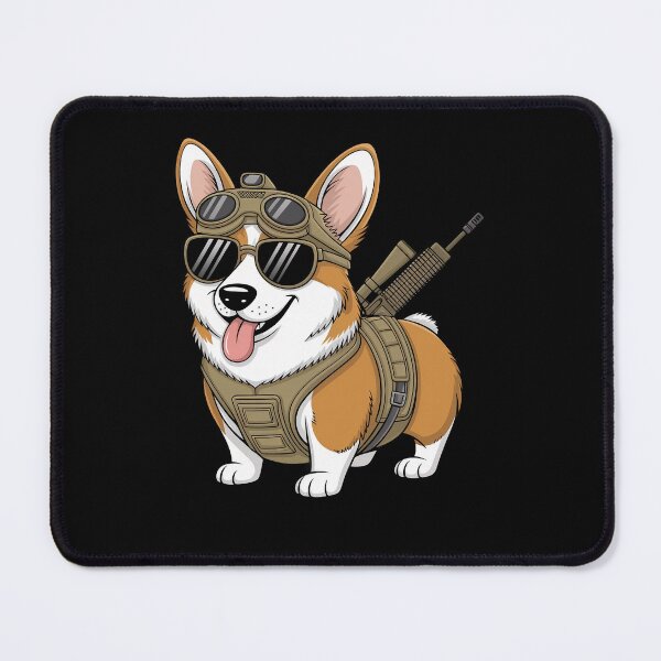 Item preview, Tactical Corgi Dog Breed Warrior Animal Pun Meme designed and sold by Dressed For  Duty.