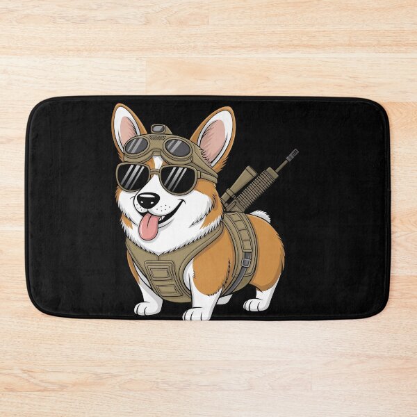 Item preview, Tactical Corgi Dog Breed Warrior Animal Pun Meme designed and sold by Dressed For  Duty.