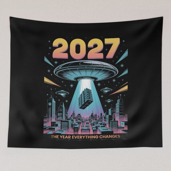 Item preview, 2027 Year Everything Changes First Contact Alien designed and sold by Dressed For  Duty.