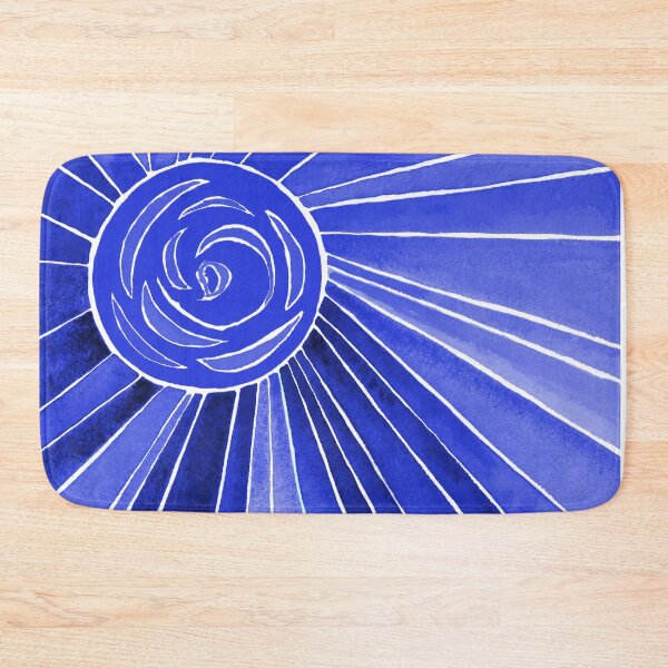 Item preview, Navy Sunny Rainbow Art designed and sold by AlinaArt&Design.