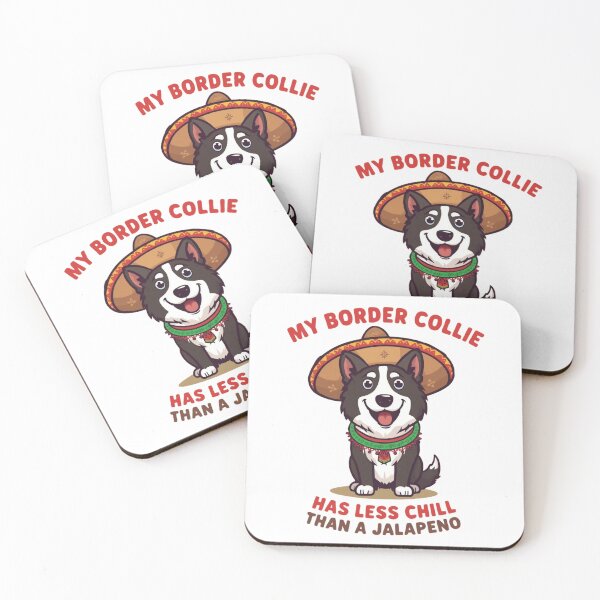 Item preview, No Chill Border Collie - Funny High Energy Herding Dog designed and sold by DB-PoD.