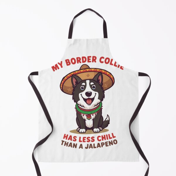 Item preview, No Chill Border Collie - Funny High Energy Herding Dog designed and sold by DB-PoD.