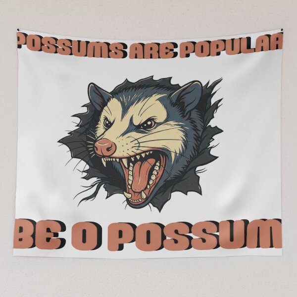 Item preview, POSSUMS ARE POPULAR | BE O POSSUM designed and sold by CMY Designs.
