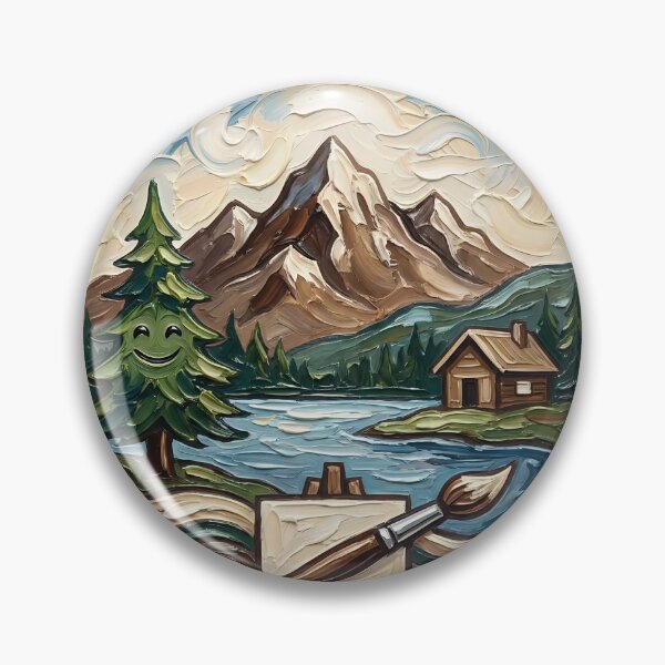 Item preview, Bob Ross Inspired Fan Art designed and sold by GymTanLaundry.