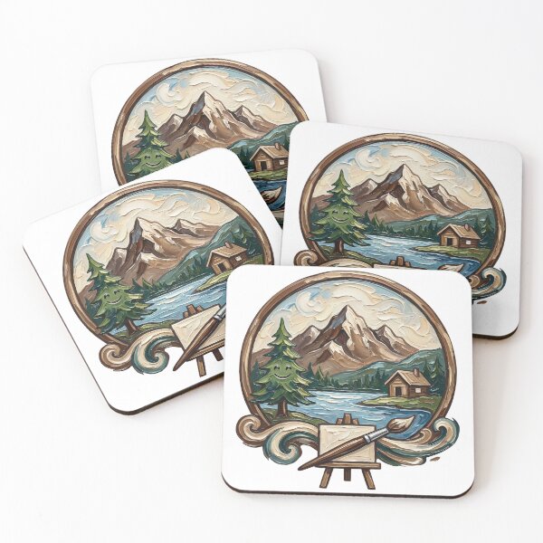 Item preview, Bob Ross Inspired Fan Art designed and sold by GymTanLaundry.