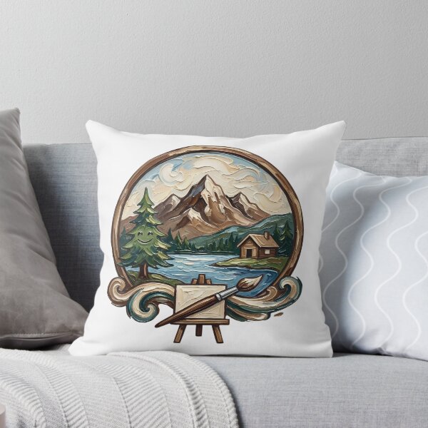 Item preview, Bob Ross Inspired Fan Art designed and sold by GymTanLaundry.