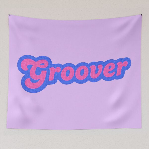 Item preview, Groover | Pink-Blue Fabric designed and sold by SoulSomm.