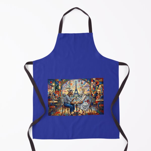 Item preview, The goat and the she-goat in Paris. Year of the Goat 2027. designed and sold by Natalia-Vlad.