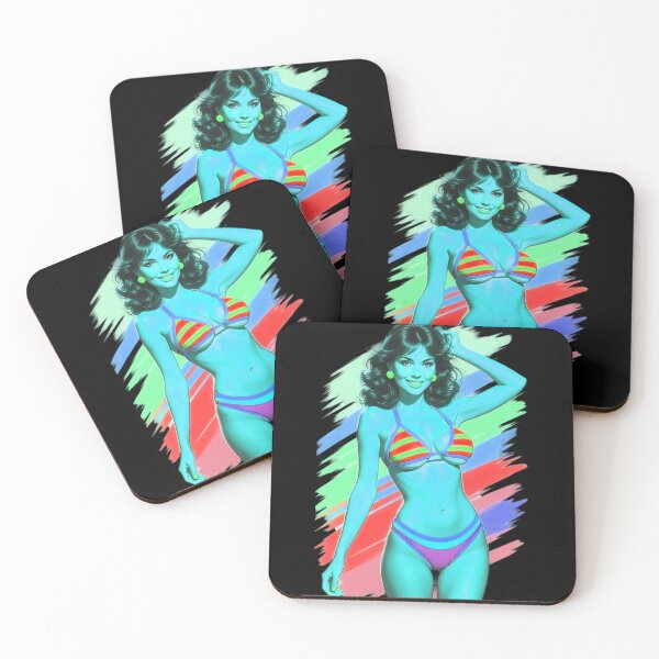 Item preview, Blacklight Style | Vibrant Colors Swimsuit Model 1980s Style designed and sold by CMY Designs.