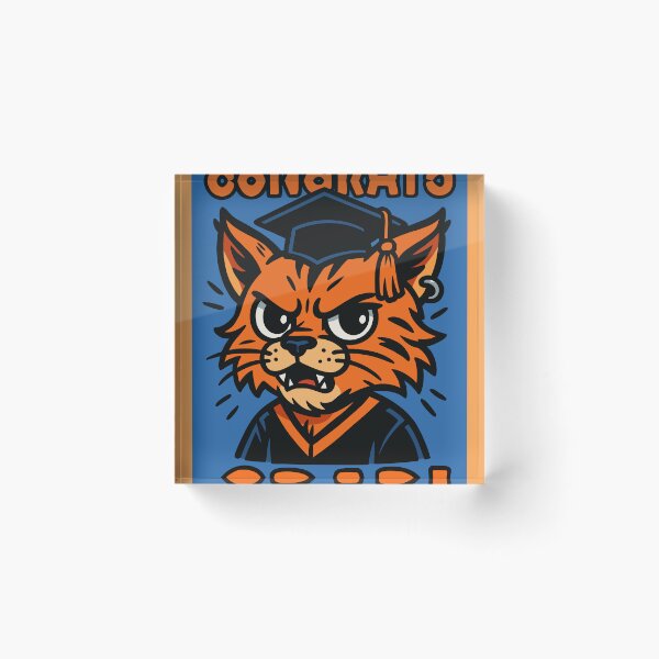 Item preview, Graduation Wild Cat designed and sold by Ghost on Toast.