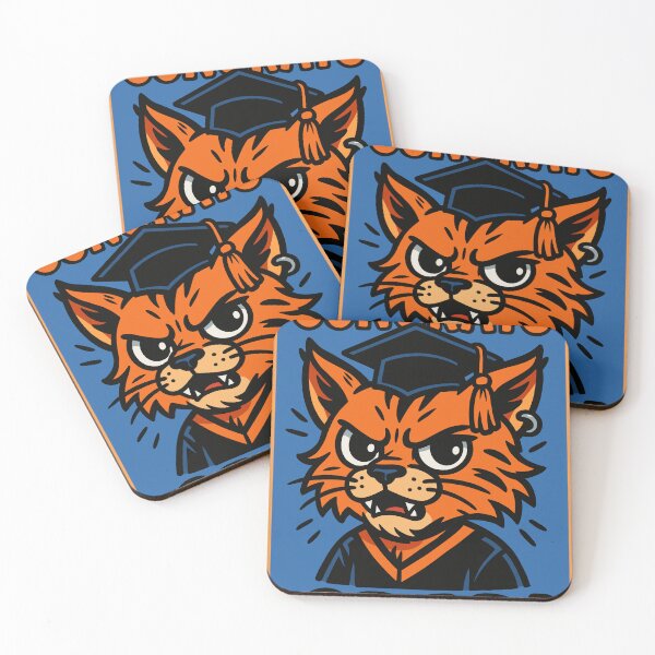 Item preview, Graduation Wild Cat designed and sold by Ghost on Toast.