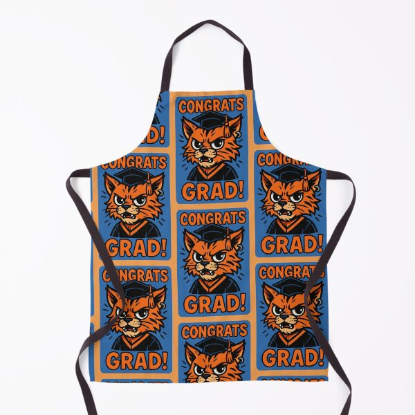 Item preview, Graduation Wild Cat designed and sold by Ghost on Toast.