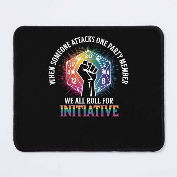 Item preview, When Someone Attacks One Party Member LGBT Ally designed and sold by Dressed For Duty.